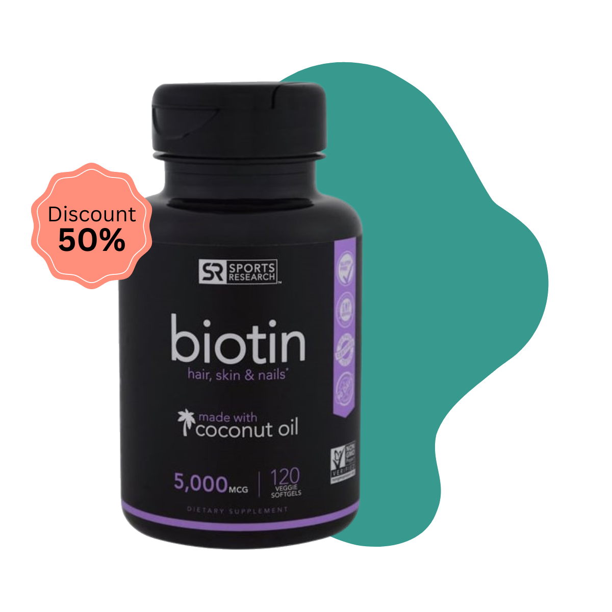 Biotin For Health. Health Supplement By Dragon Condom